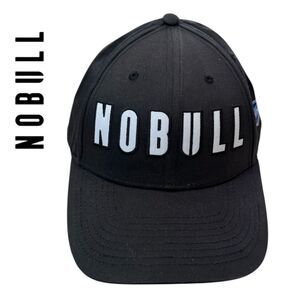 NOBULL No Bull Scouting Combine Embroidered Signature Black Baseball Hat OS